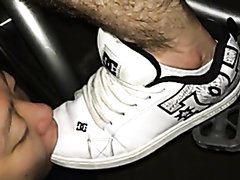 Submissive asian boy seeking white dom's shoes