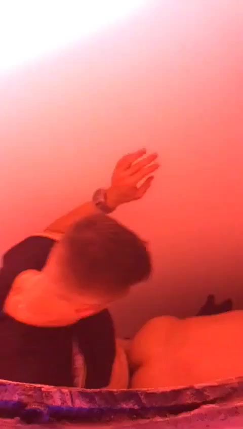 ParTy! Sexy Tatted Dude Seeding a Bottom at the Club -High as Fuck!