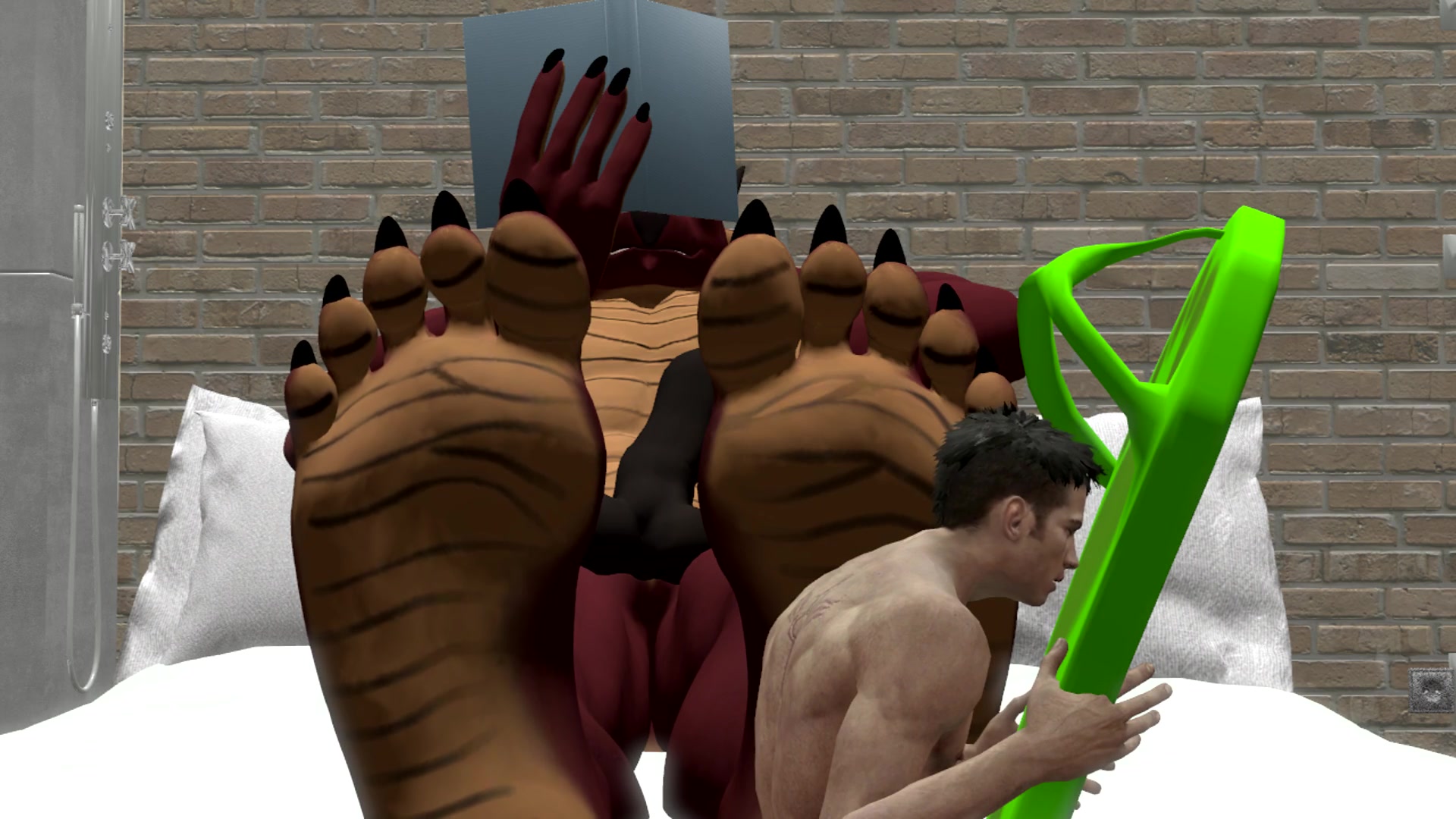 Bara furry feet xx
