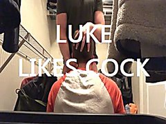 LUKE LIKES COCK