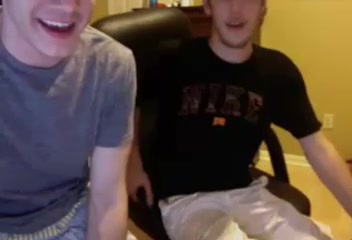Friends jerking together cam