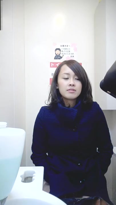 Japanese girl toilet voyeur - video 3