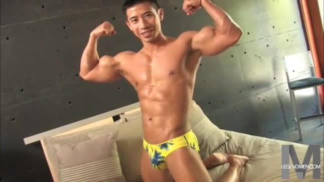 muscle, Asian, solo. 
