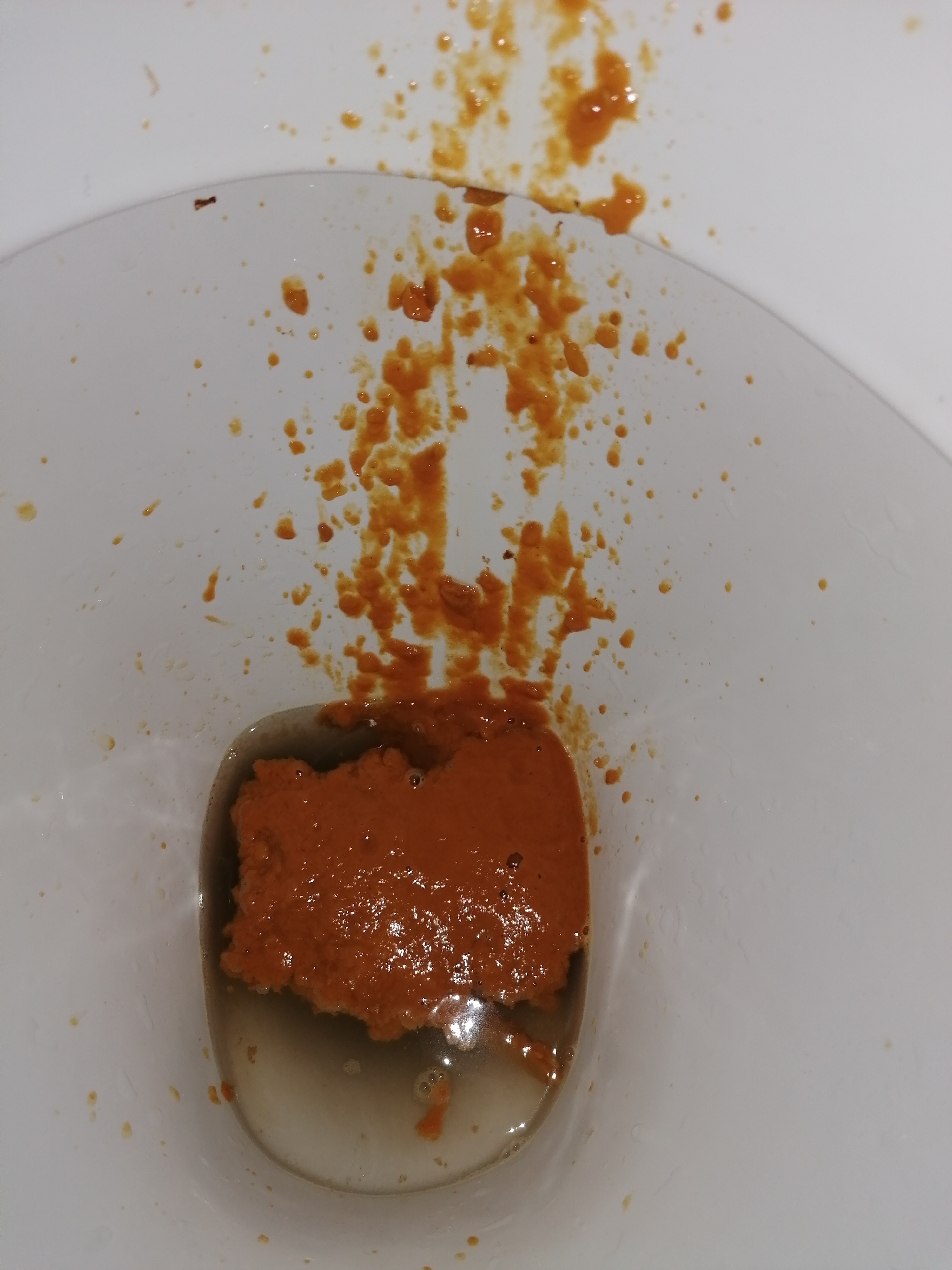 Morning diarrhea shit on mates toilet after pigging out on curry