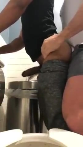 Cum whore takes any load in bathroom