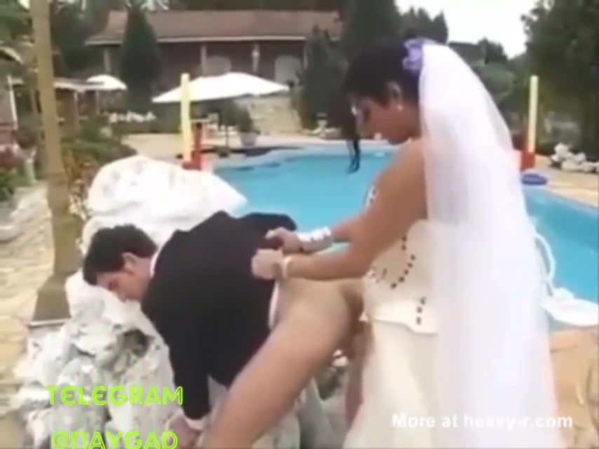 Bride fucks her fiance