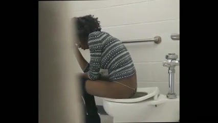 Toilet Voyeur Ebony - Hot poop voyeur: Thin Ebony spy - ThisVid.com
