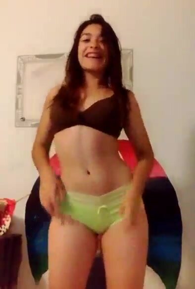 Latina strip Down