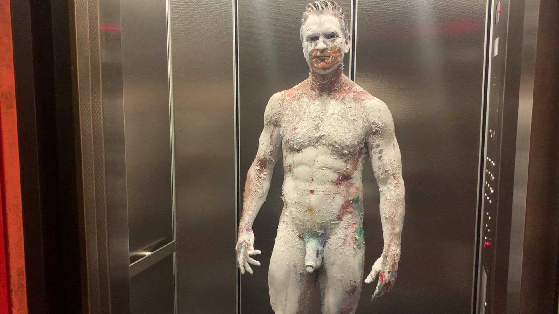 Brent Ray Fraser Painted Elevator