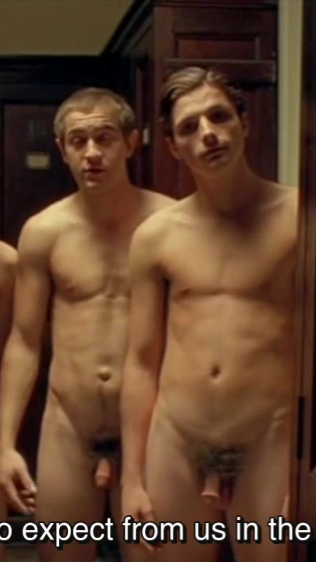 Straight nude boys in movie
