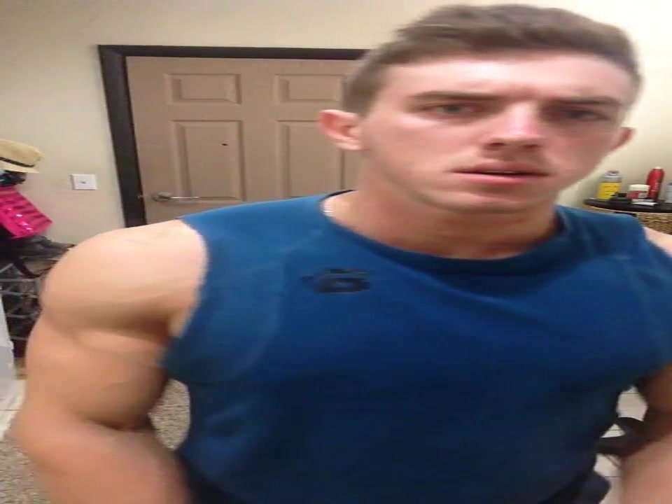 cocky muscle flex