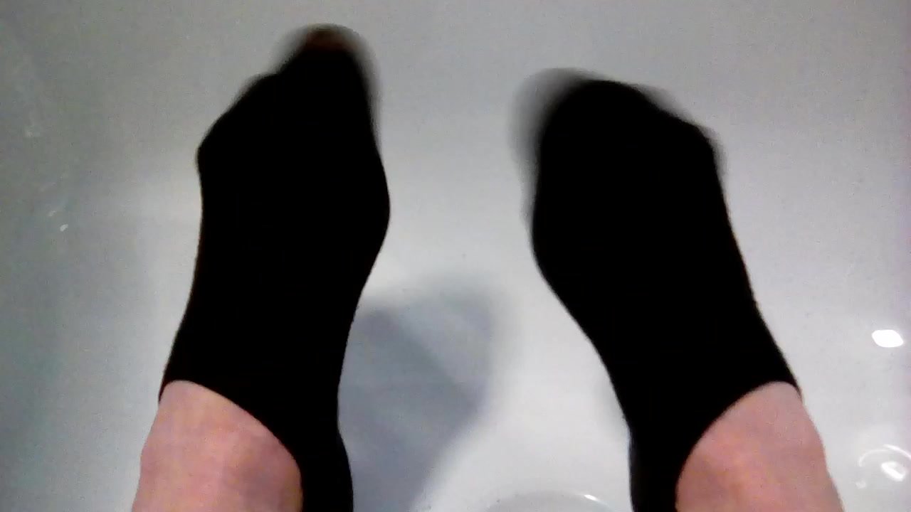 Black socks.