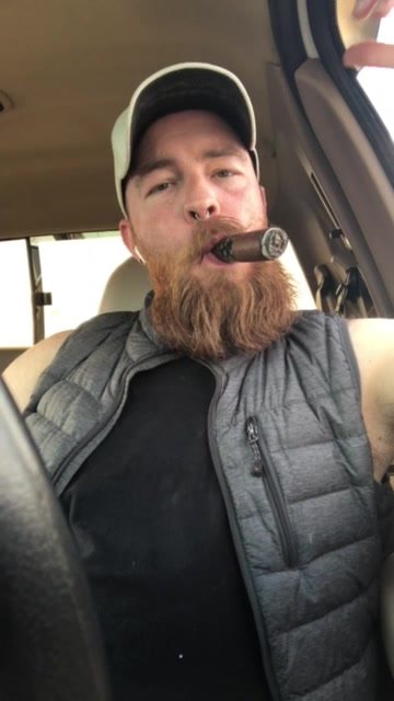 Sleazy alpha cigar inhaler smokes - great beard