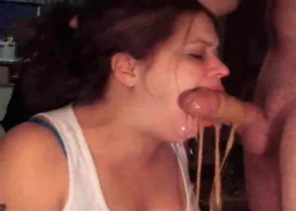 Slow Deepthroat Blowjob - Best of sloppy/mess: Slow motion deepthroat BJâ€¦ ThisVid.com