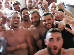 Naked French rugby lad