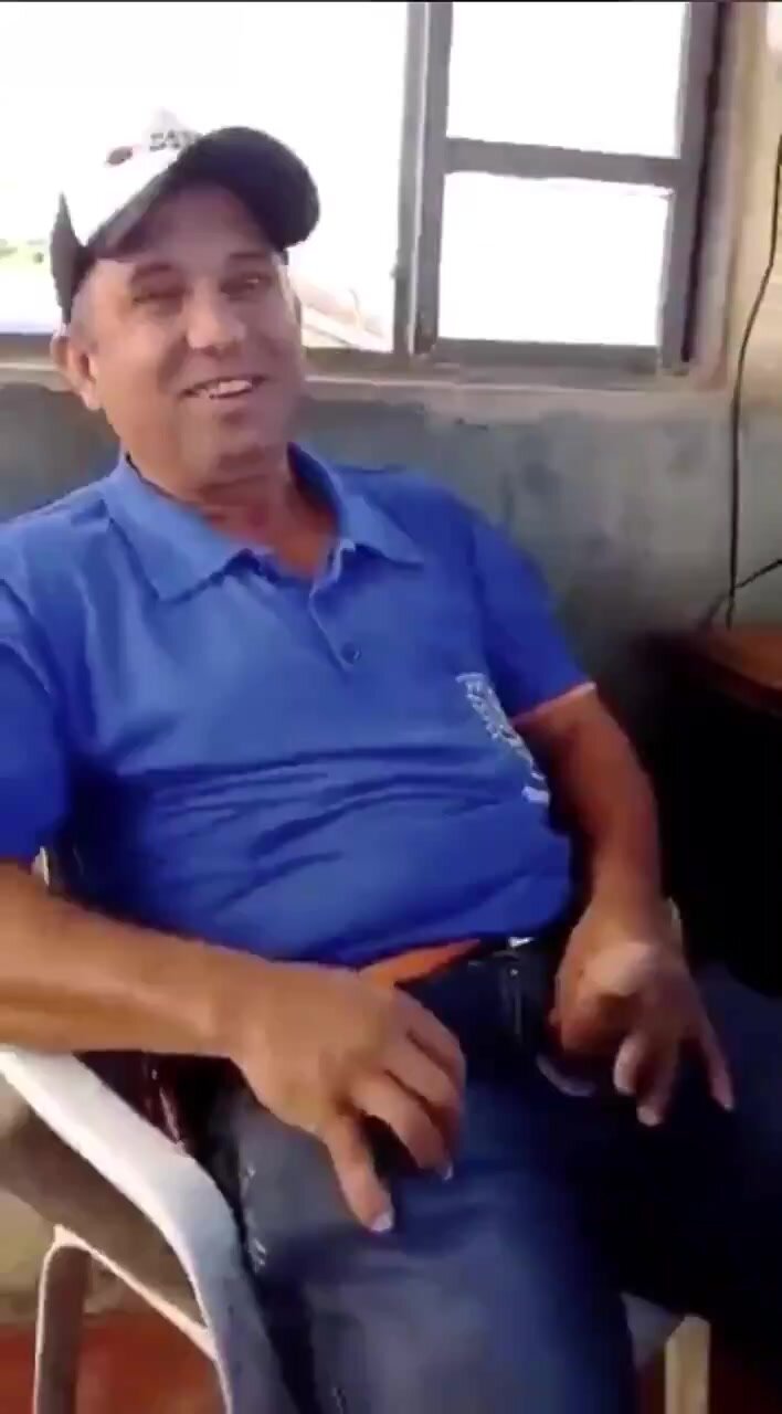 older man showing dick