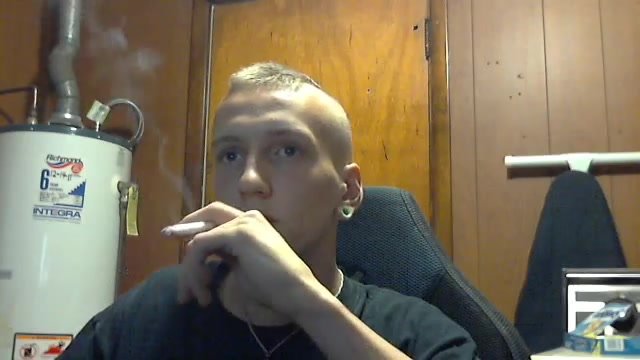 Sexy boy smoking - video 2