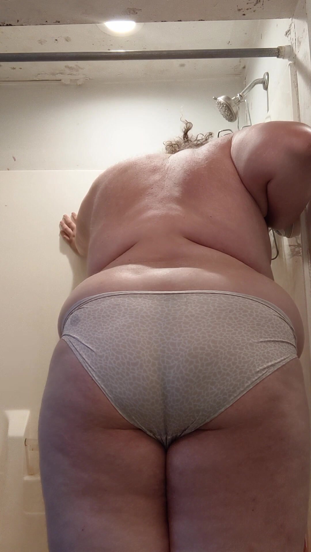Fat boy shitting panties 2