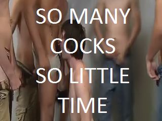 SO MANY COCKS-SO LITTLE TIME