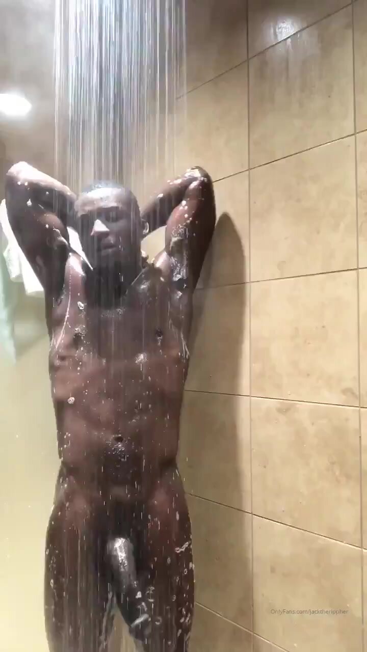 hung bae taking a hot shower