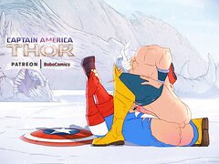Thor and CaptAmerica