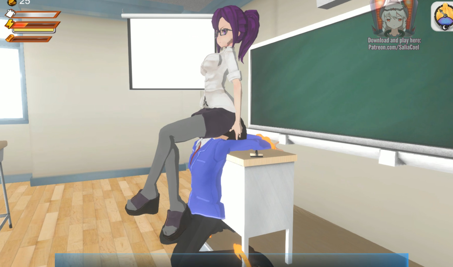 Teacher Humiliation Scat Punishment Femdom Game 3d