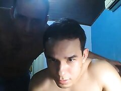 South American friends go gay on cam