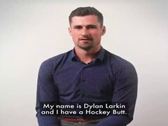 Meet the guy with the hockey butt