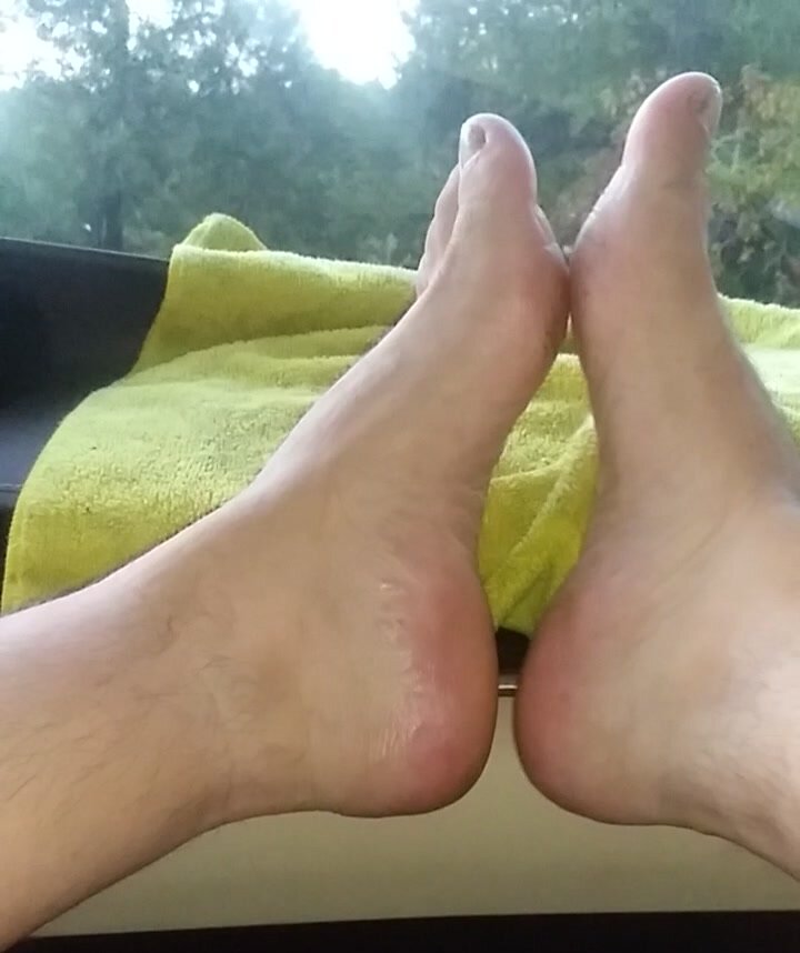 Male feet - video 60