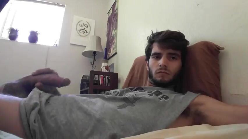 Wank and self-facial