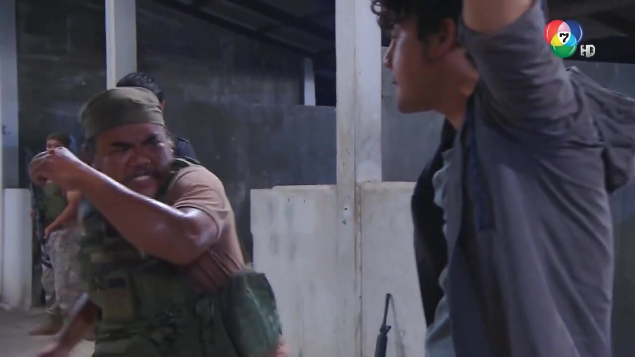 handsome boy gut punch tortured