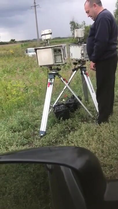 Russian Piss on Speed Camera