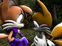 Tails and his Mom Farting