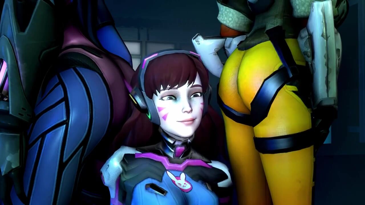 Widowmaker and Tracer fart on D Va