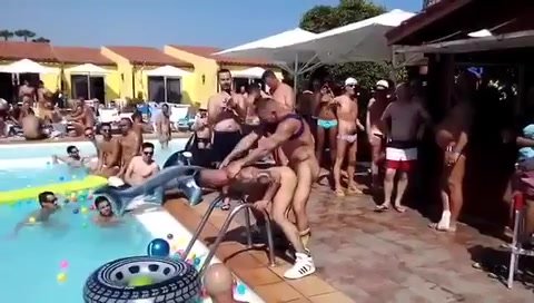 fucking at a pool party