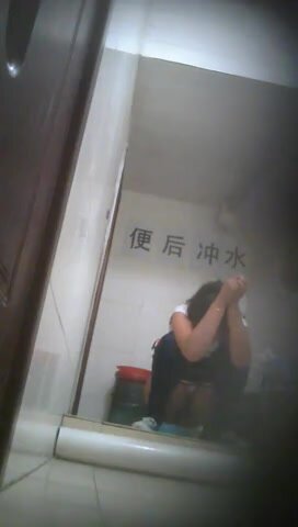 Chinese girl can't stop shitting