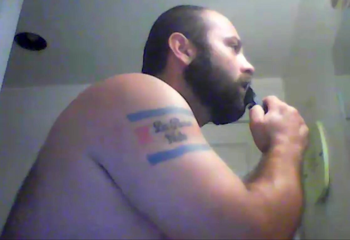 bear shaving