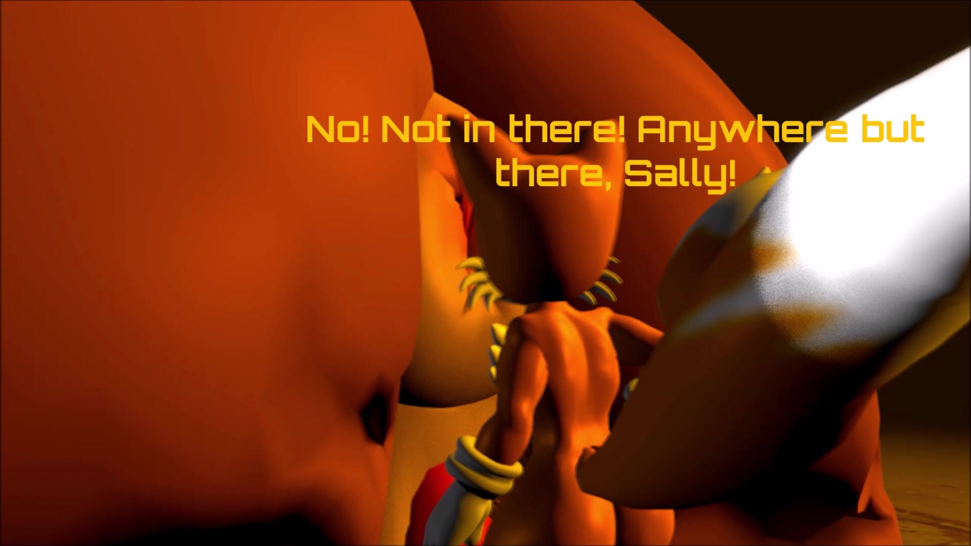 Used and Abused by her anus (Sally Acorn ANAL VORE)