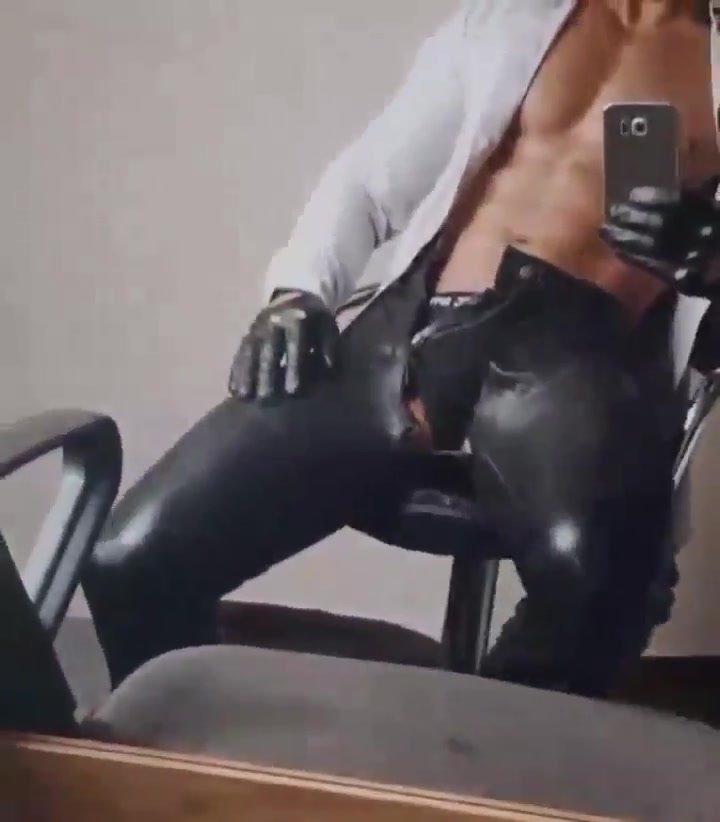 ripped rubber pants