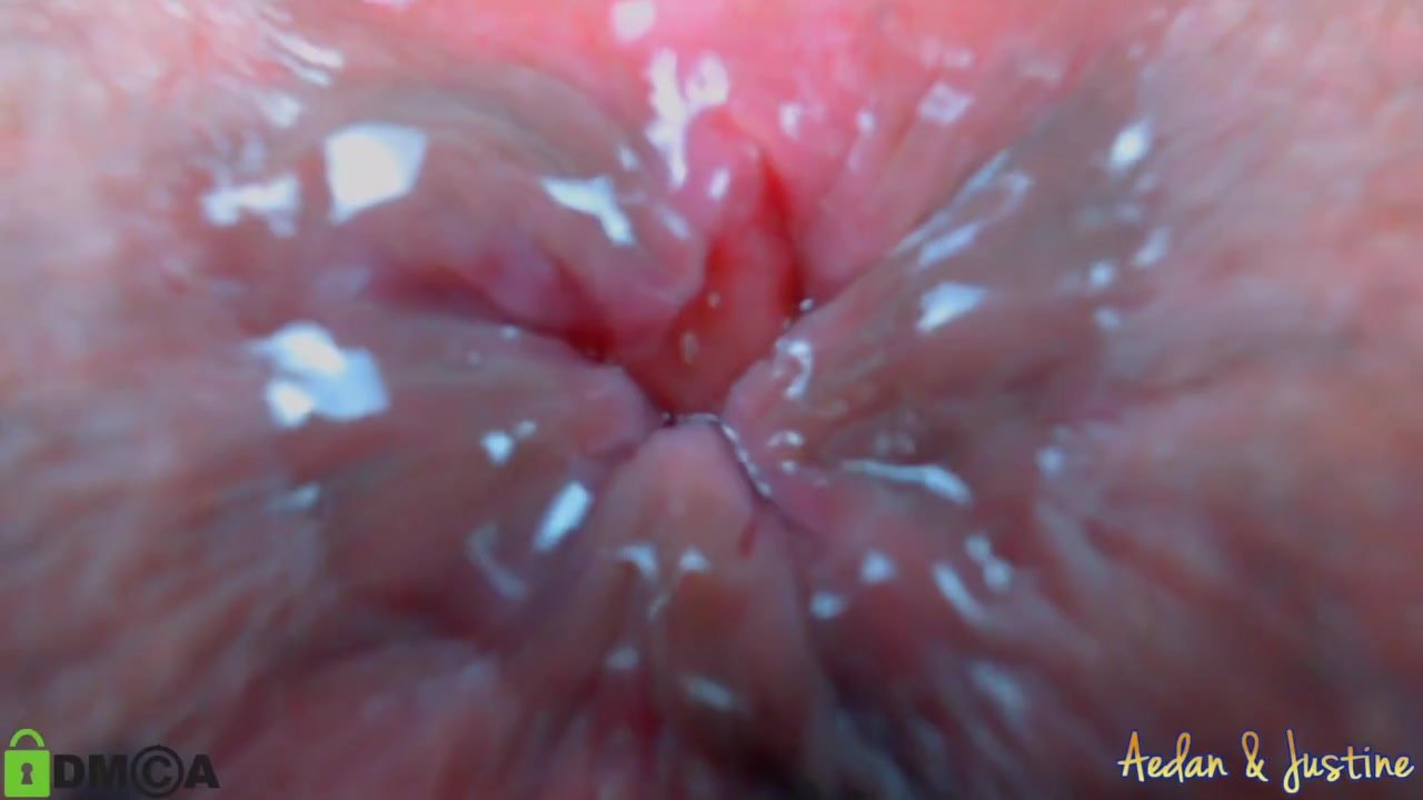 Extreme anal close-up