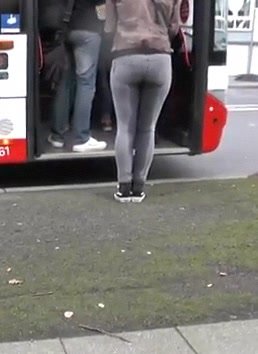 Get on the bus with wet pants
