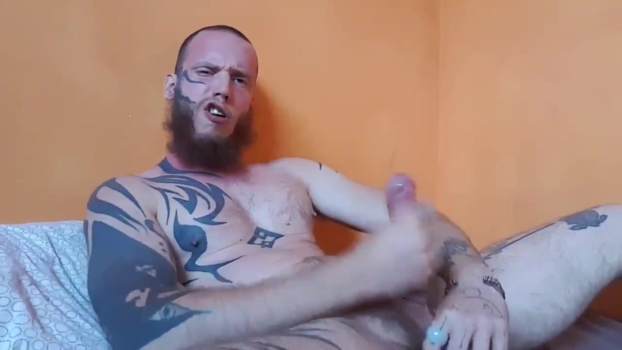 Hot inked pig loves his cock and cum