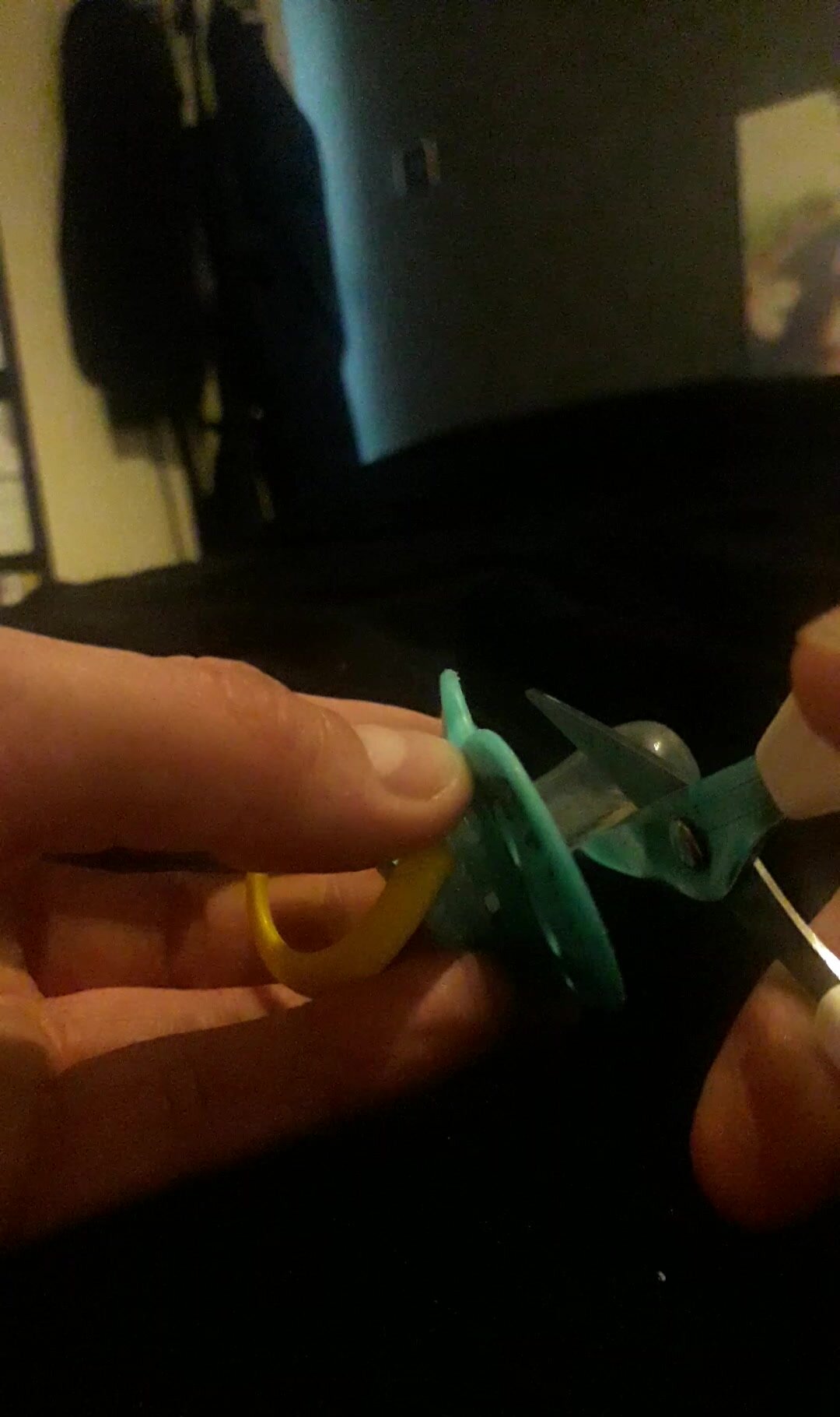 Cutting my dummy/pacifier