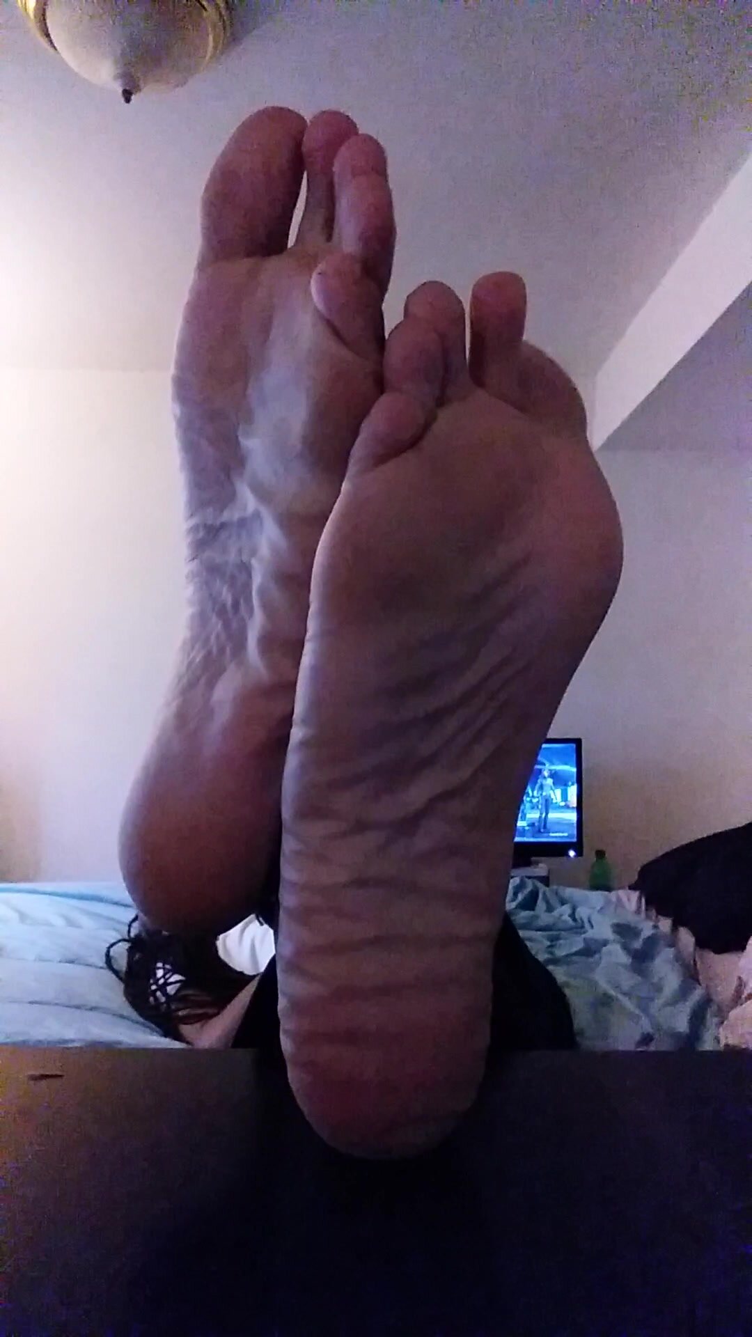 My big feet