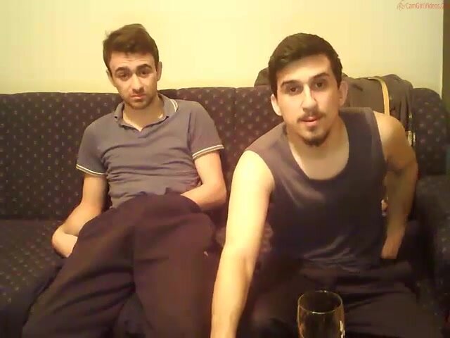 Two str8 friends play on cam for money - ThisVid.com