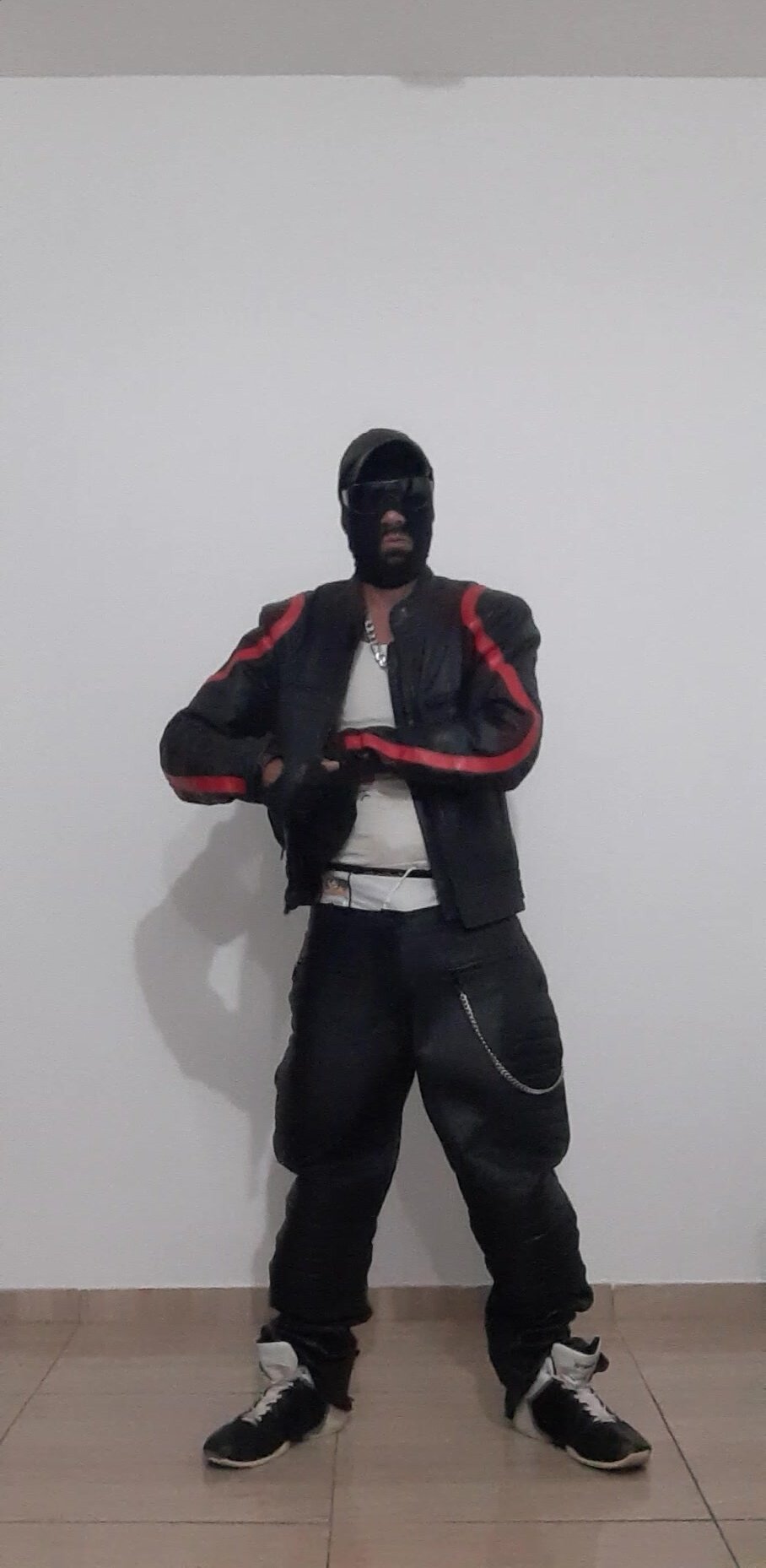 Full Scally saggers and jacket  leather SHIT underwear