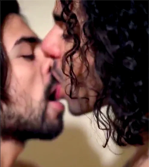 Arab Men Long Hair Men Tongue Kissing Thisvid Com