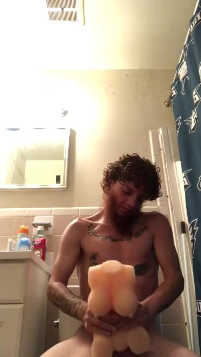 Hairy Ginger Redneck Fucking His Toy