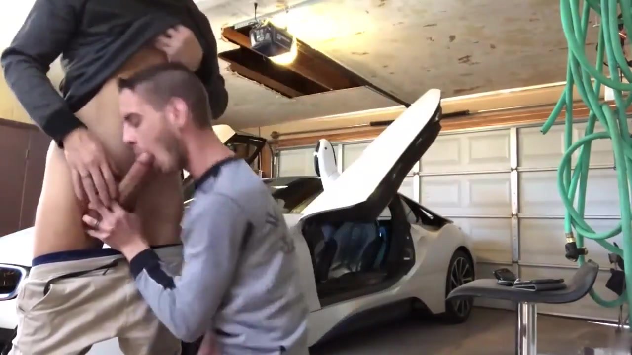 Garage Blowjob