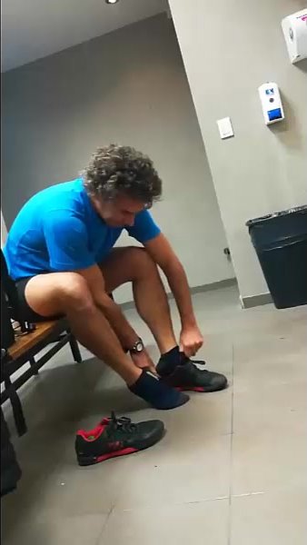 Argentinian man UNCUT (SPIED CHANGING IN THE LOCKER ROOM!)